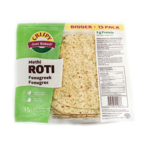 Crispy Methi Roti 600g