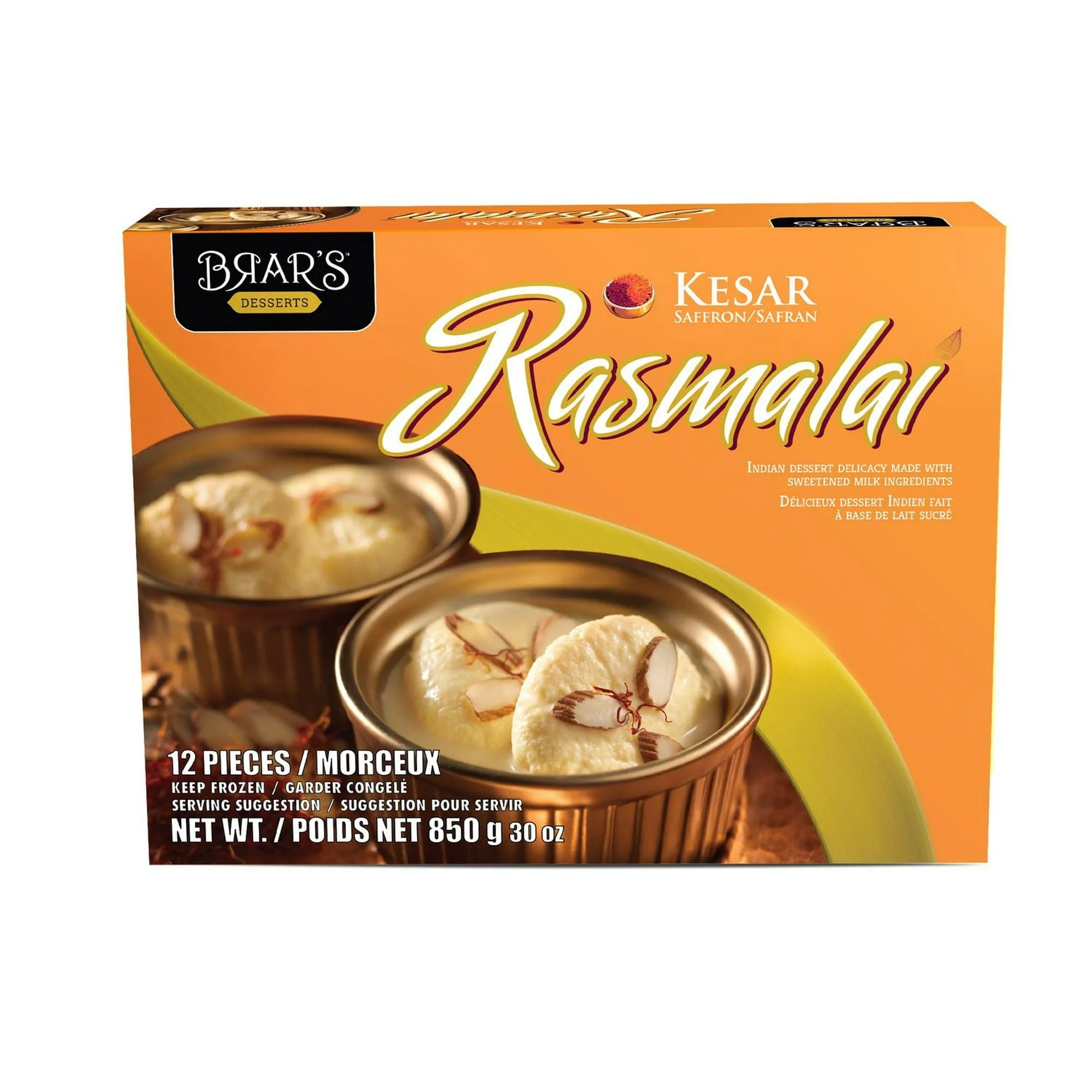 Brar Kesar Rasmalai