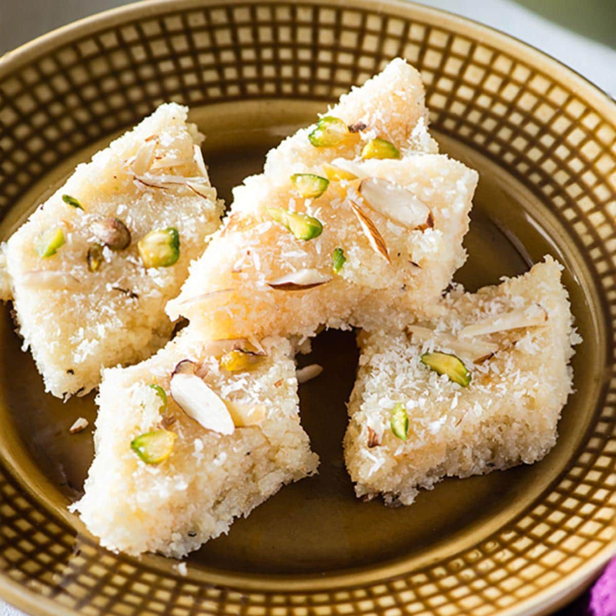 Delicious Coconut Burfi