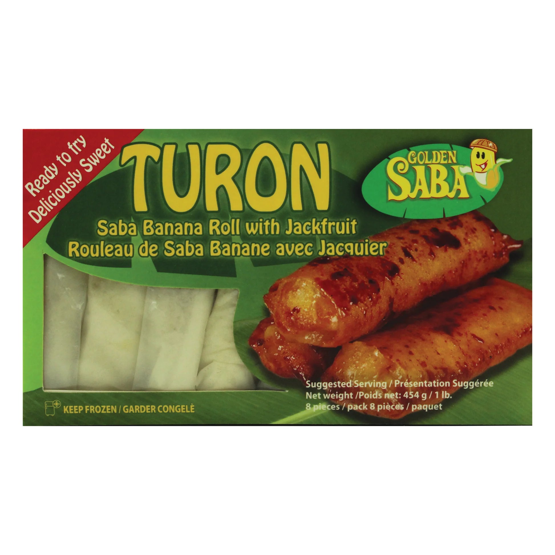 Golden Saba Turon Banana Roll 454G